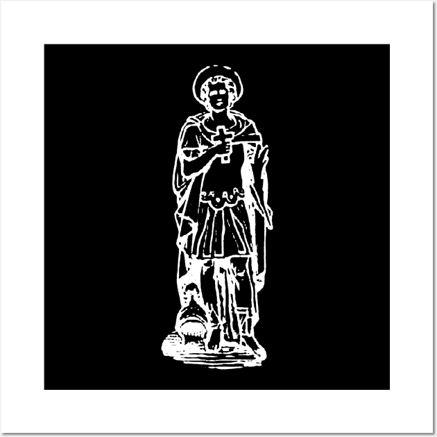 Saint Cosmas 02 - Catholic TShirts by VSG Wall Art by Very Simple Graph